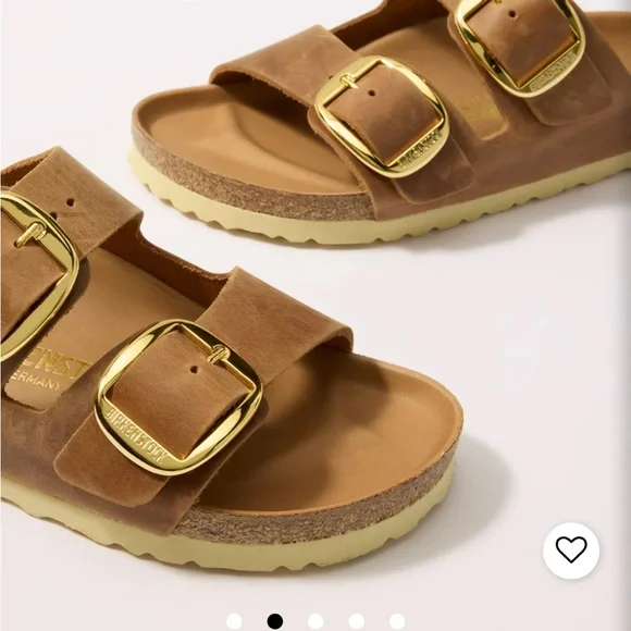 Birkenstock Arizona Big Buckle in Cognac - Picture 2 of 11